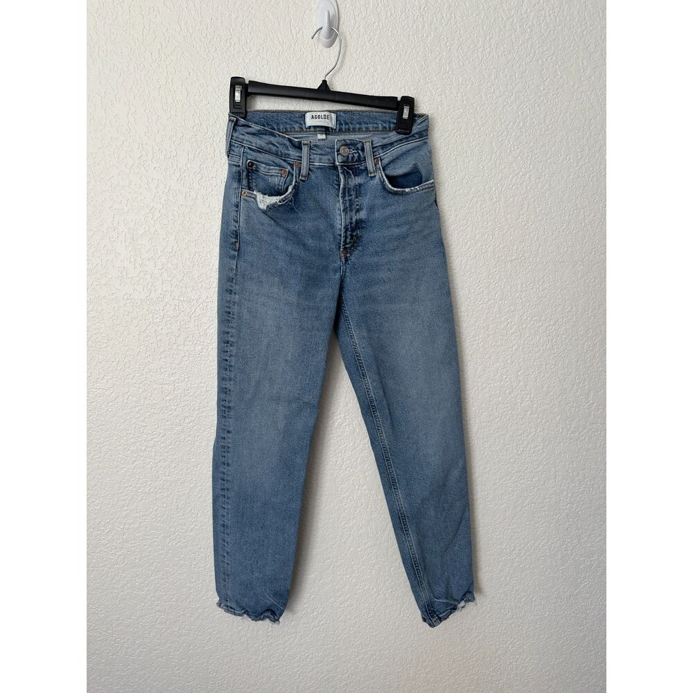 Agolde Kye Mid Rise Straight Crop Jeans Size 24